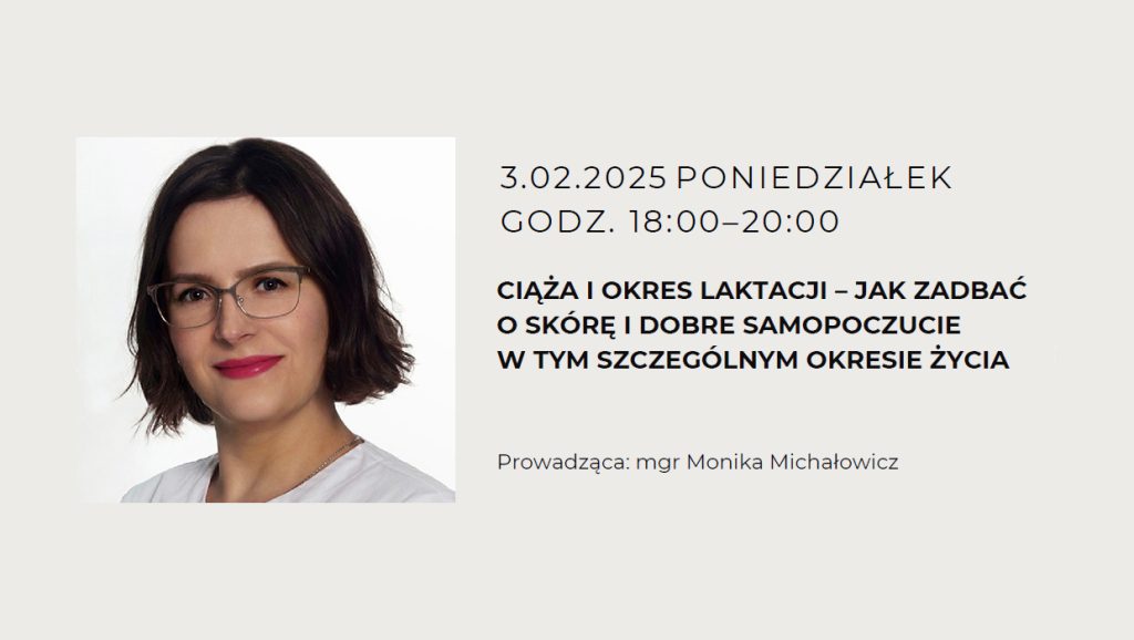 Potrzeby skóry w okresie ciąży – zapraszamy na webinar.