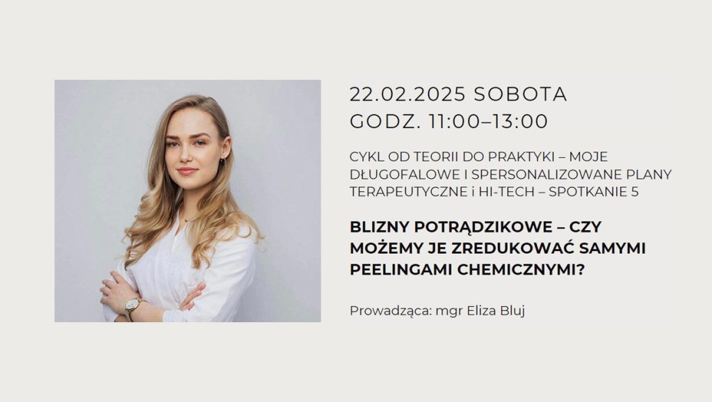 Etapy prawidłowego procesu gojenia się skóry – dołącz do naszego webinaru.